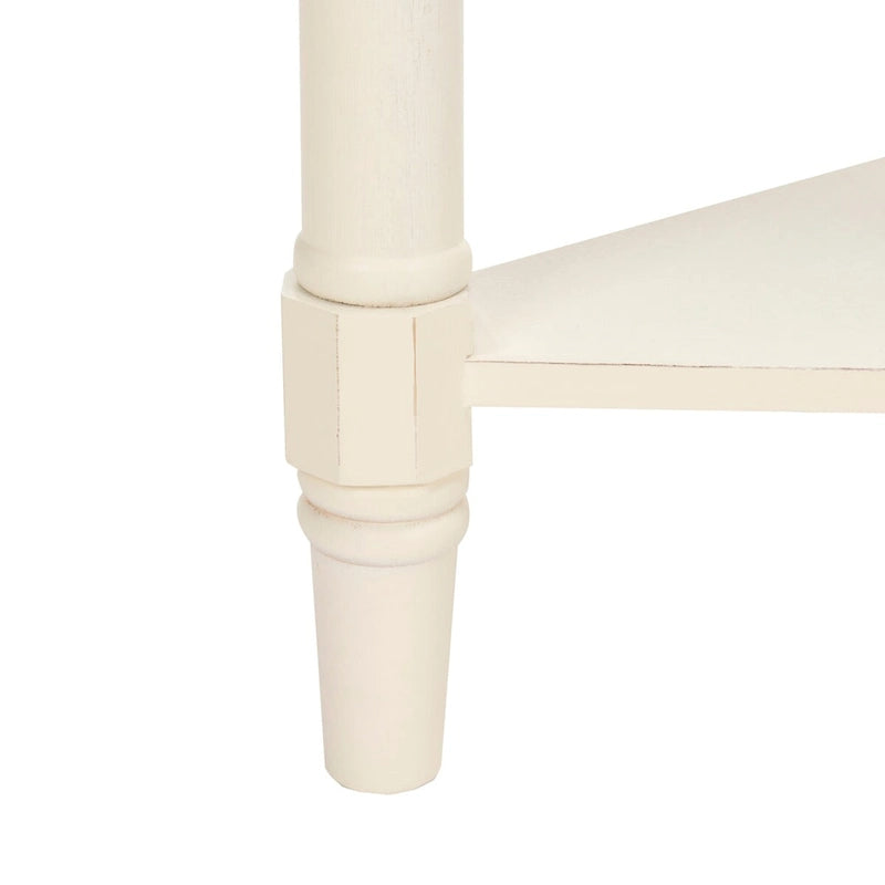 Table de coin grise 34Wx17Dx28H