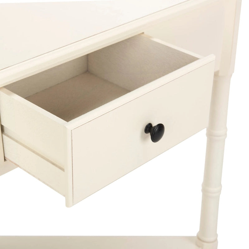 Table de coin grise 34Wx17Dx28H