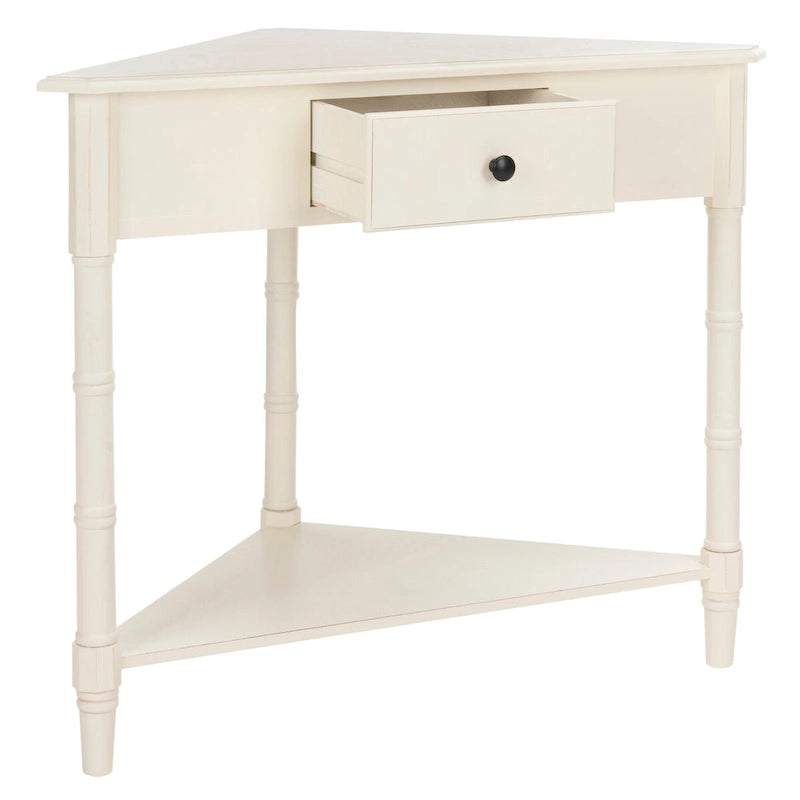 Table de coin grise 34Wx17Dx28H