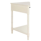 Table de coin grise 34Wx17Dx28H
