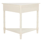 Table de coin grise 34Wx17Dx28H