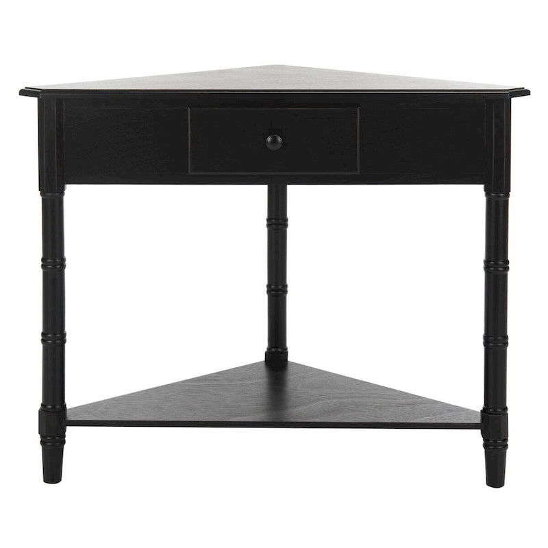 Table de coin grise 34Wx17Dx28H