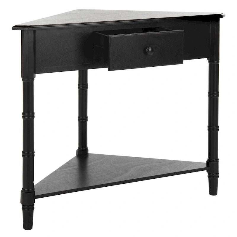Table de coin grise 34Wx17Dx28H