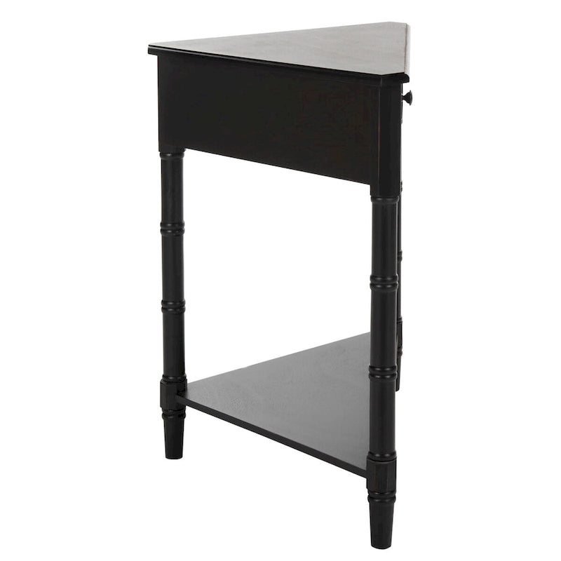 Table de coin grise 34Wx17Dx28H