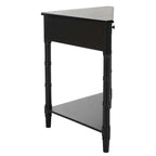 Table de coin grise 34Wx17Dx28H