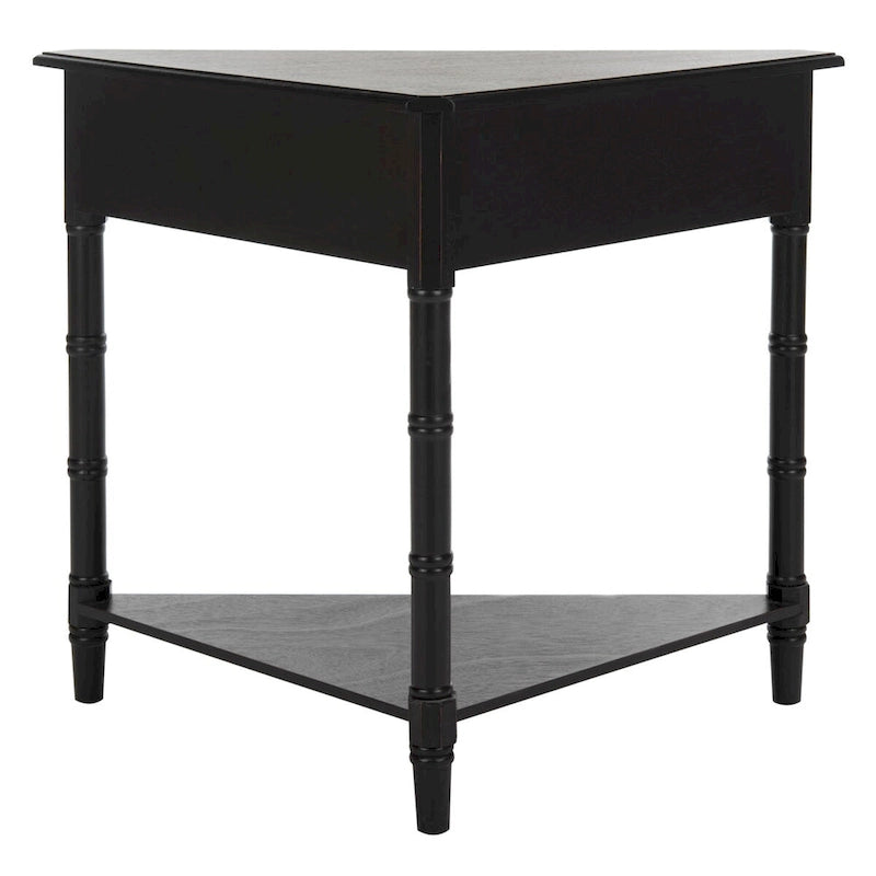 Table de coin grise 34Wx17Dx28H