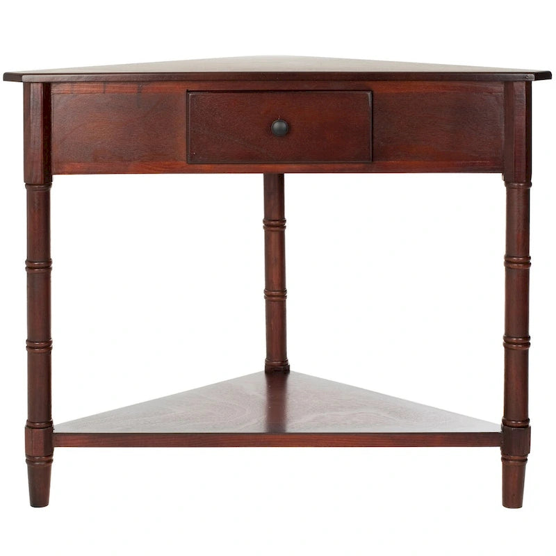 Table de coin grise 34Wx17Dx28H