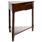 Table de coin grise 34Wx17Dx28H