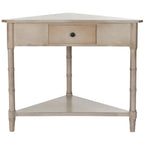 Table de coin grise 34Wx17Dx28H