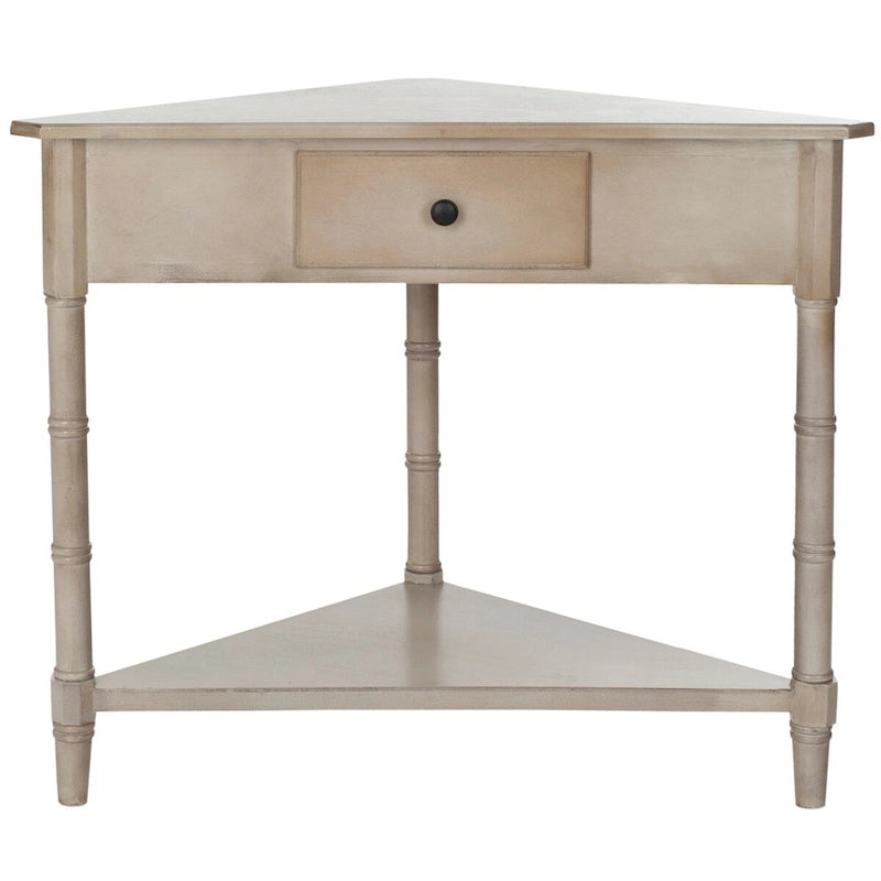 Table de coin grise 34Wx17Dx28H
