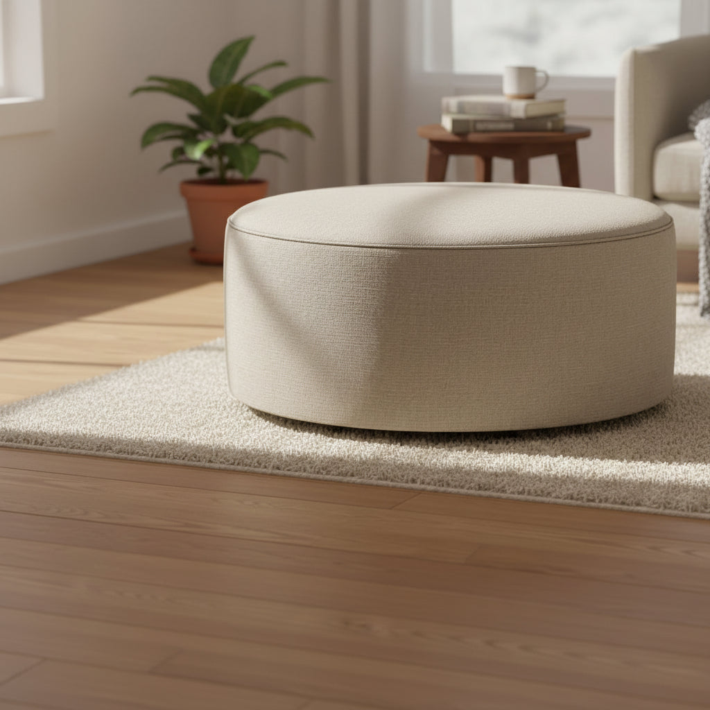 Sugarshack Oatmeal Cocktail Ottoman