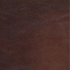 Causeuse Chesterfield en cuir pleine fleur
