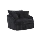 Fauteuil de relaxation pivotant sur 360° et surdimensionné