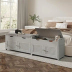Banc de rangement à chaussures - 35P x 75L x 50H
