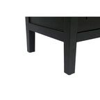 Buffet bas de rangement quatre portes Accent pour salle à manger, entrée et couloir