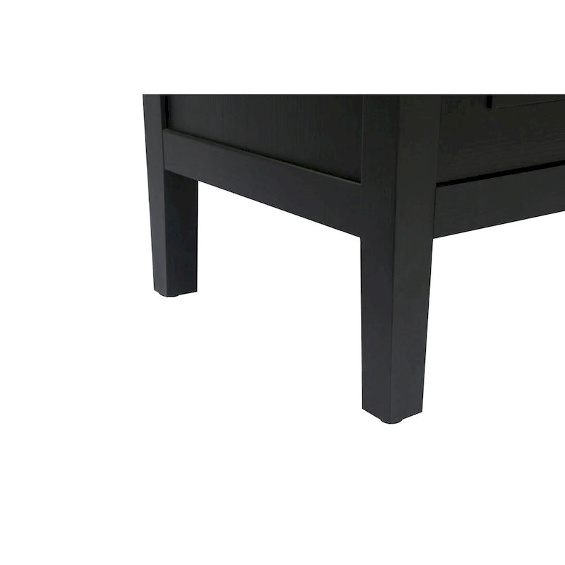 Buffet bas de rangement quatre portes Accent pour salle à manger, entrée et couloir