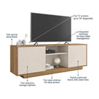 Meuble TV moderne pour téléviseurs jusqu'à 70 pouces