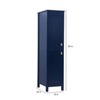 Meuble de rangement pour linge de salle de bain autoportant de 16 pouces