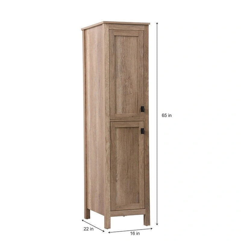 Meuble de rangement pour linge de salle de bain autoportant de 16 pouces