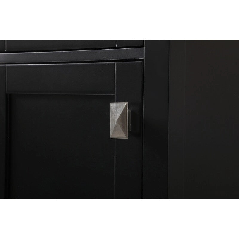 Meuble de rangement pour linge de salle de bain autoportant de 16 pouces